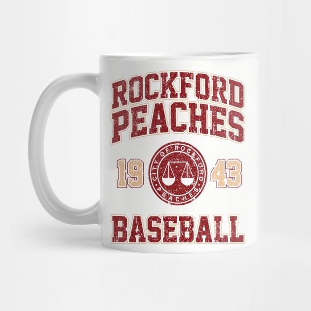 Rockford Peaches Baseball (Variant) by huckblade